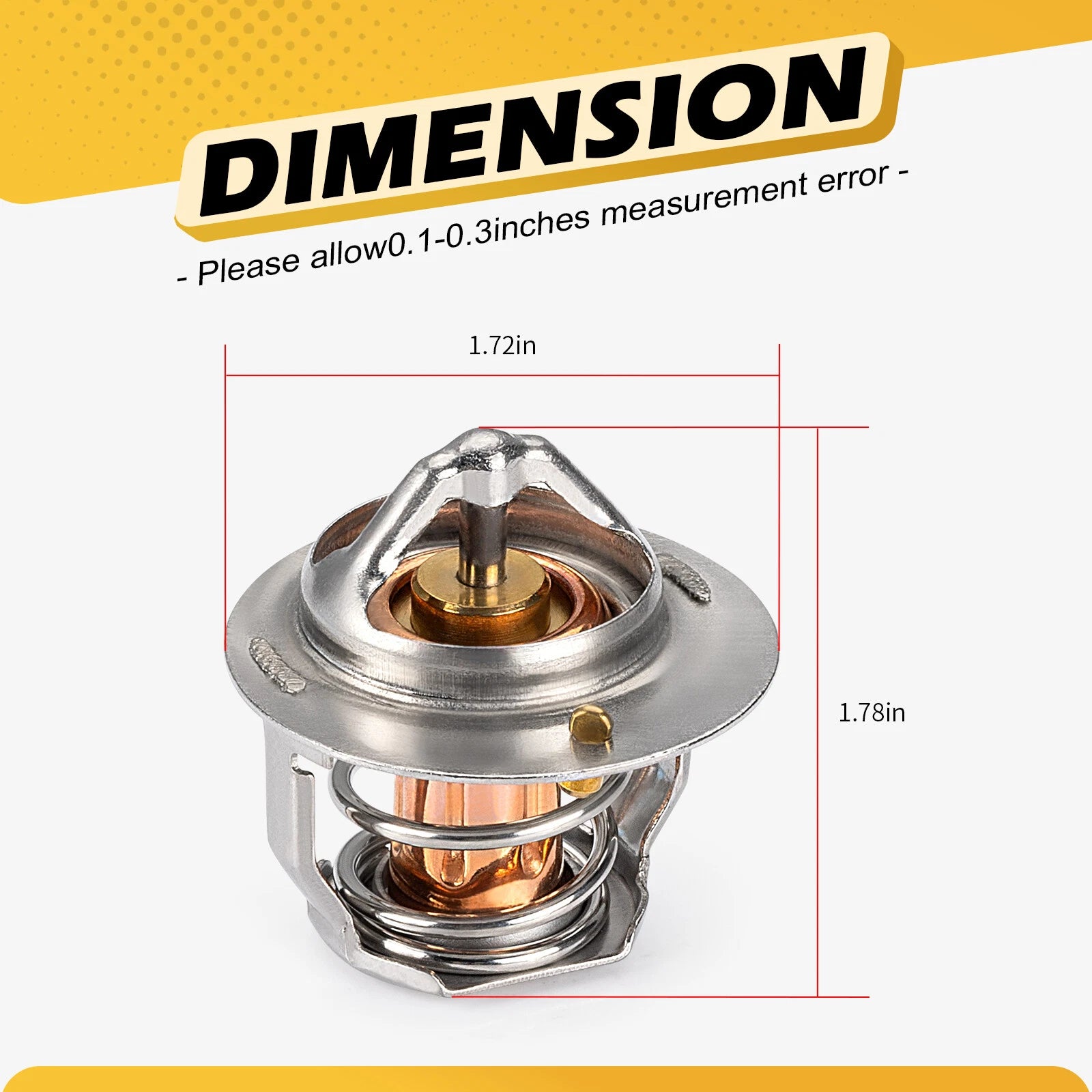 Thermostat & O-ring for Honda TRX450R TRX450ER (2004–2014) 19300-HP1-671
