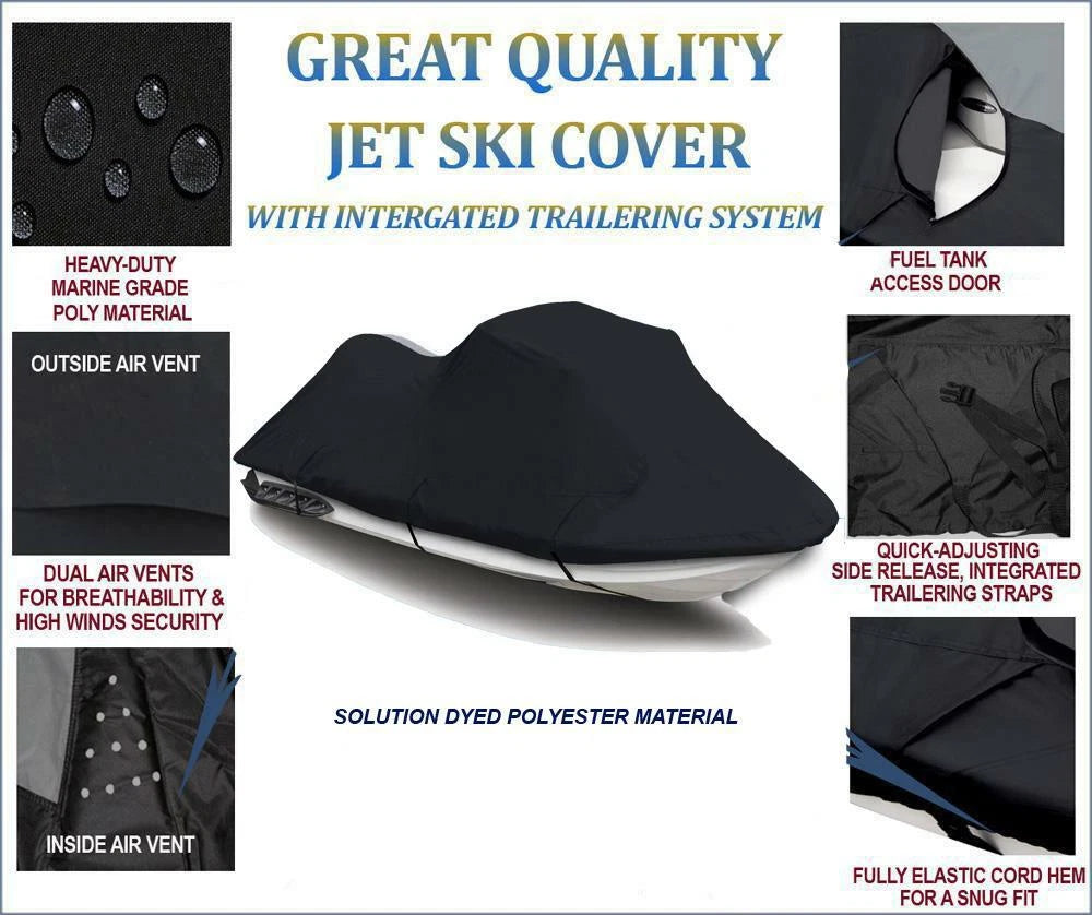 Heavy Duty Trailerable Cover for Sea Doo JetSki RXP-X 300 (2016–2019)