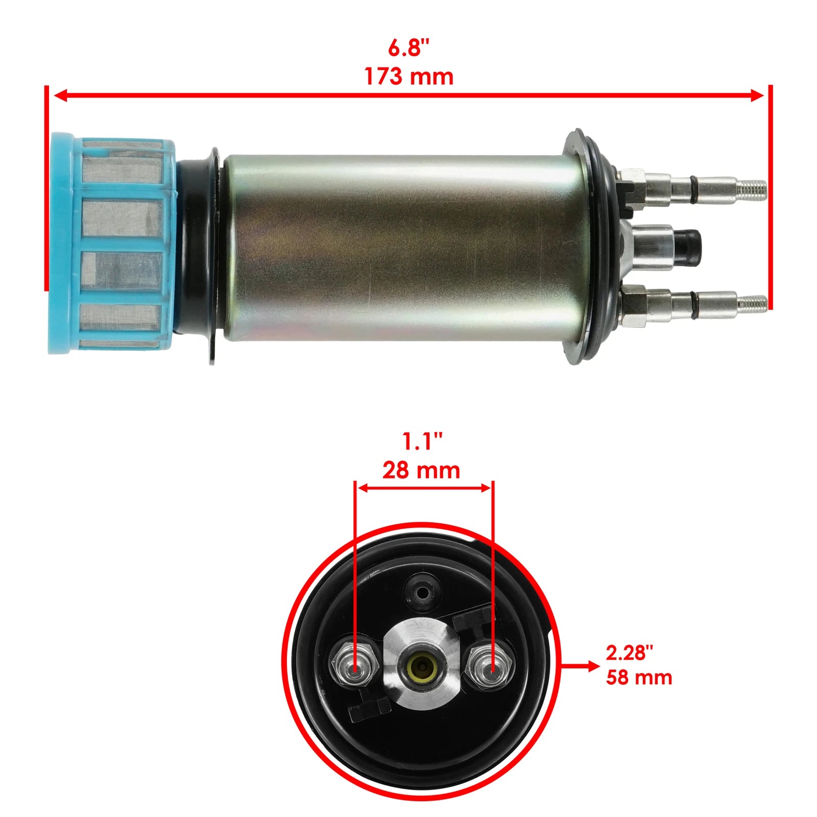 Fuel Pump for Mercury Marine (809088T-1, 809088T1, 8090881)