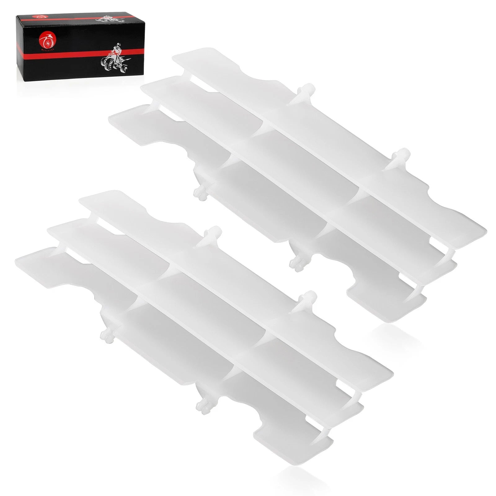 2X Radiator Grille Louver Guard Cover for Honda CR125R (1992–1997)