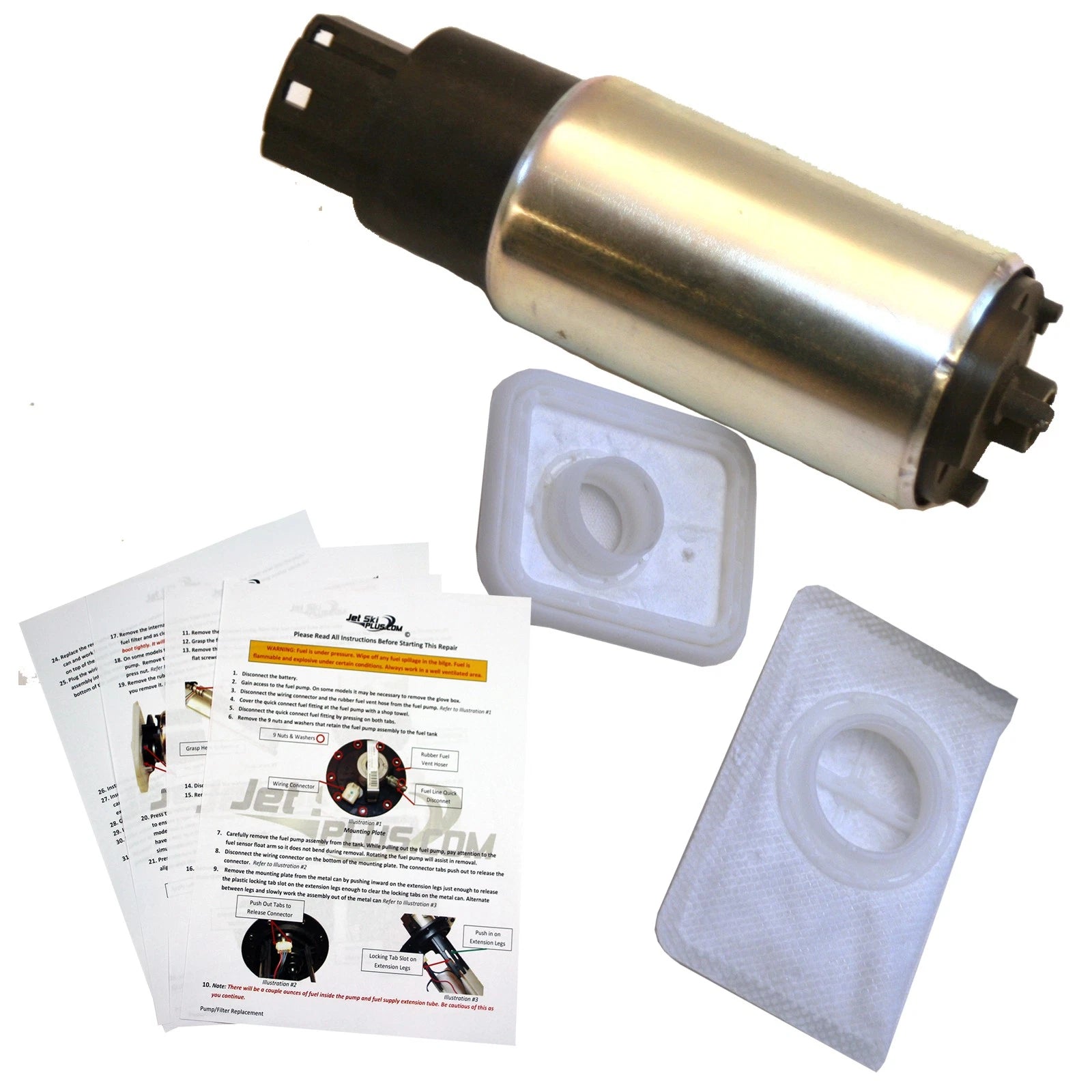 Fuel Pump Rebuild Kit for Seadoo GTX RXP RXT GTI 4-TEC (2002–2023)