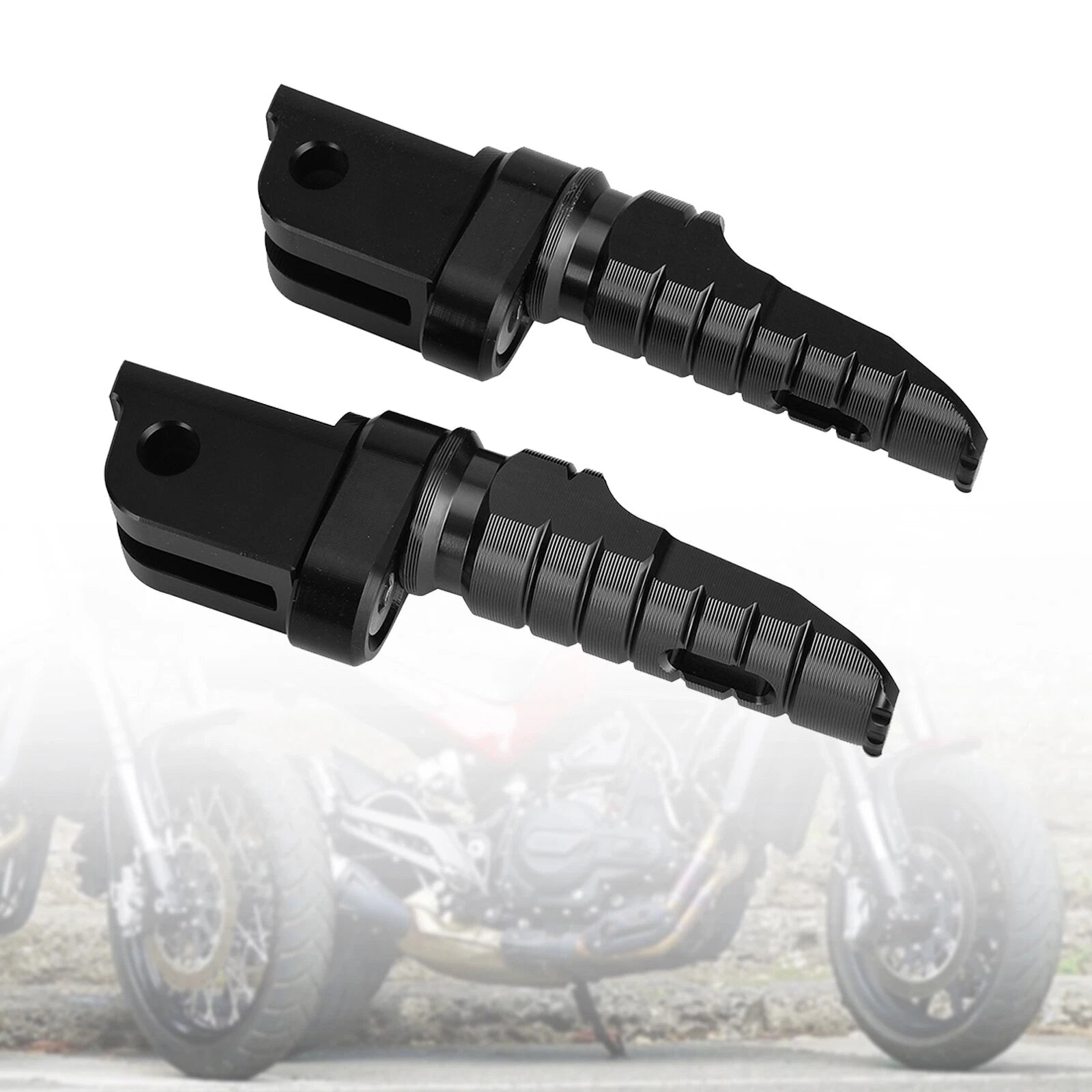 Front Footrests Foot Pegs for Benelli Leoncino 500 (2018–2022) 502C 752S