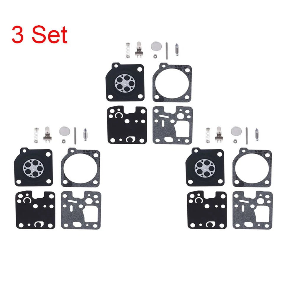 3X Carburetor Gasket Kit for Echo SRM-225 PB-251 (Zama RB-123 RB-188)