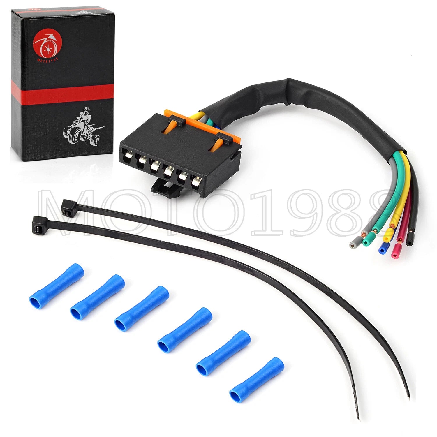 Ignition Keyswitch Repair Harness Pigtail for Polaris Sportsman Magnum Scrambler (1995–2006)