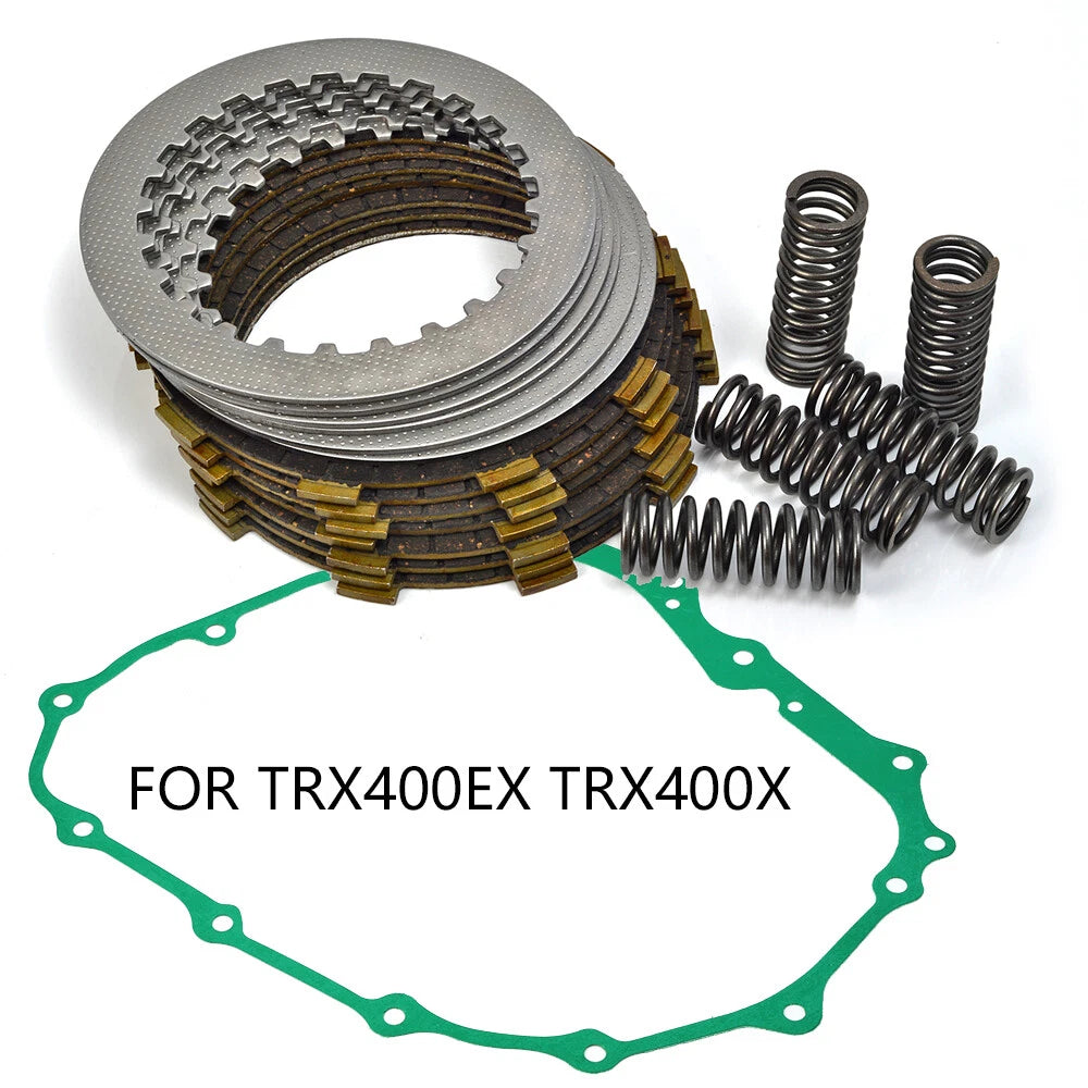 Clutch Friction Plates Kit & Gasket for Honda Sportrax 400EX (1999–2014)