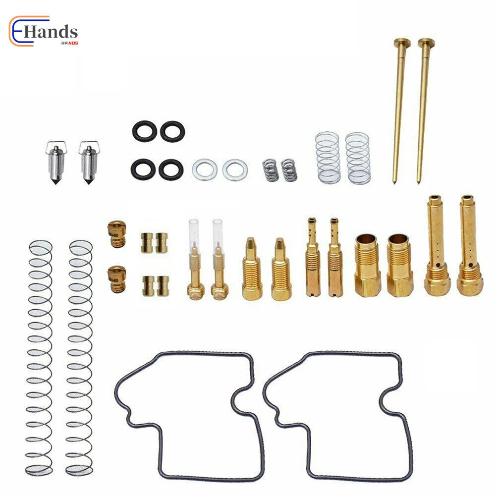 Carburetor Repair Kit & Boot Holder for Kawasaki Prairie 650 KVF650 (2002–2003)