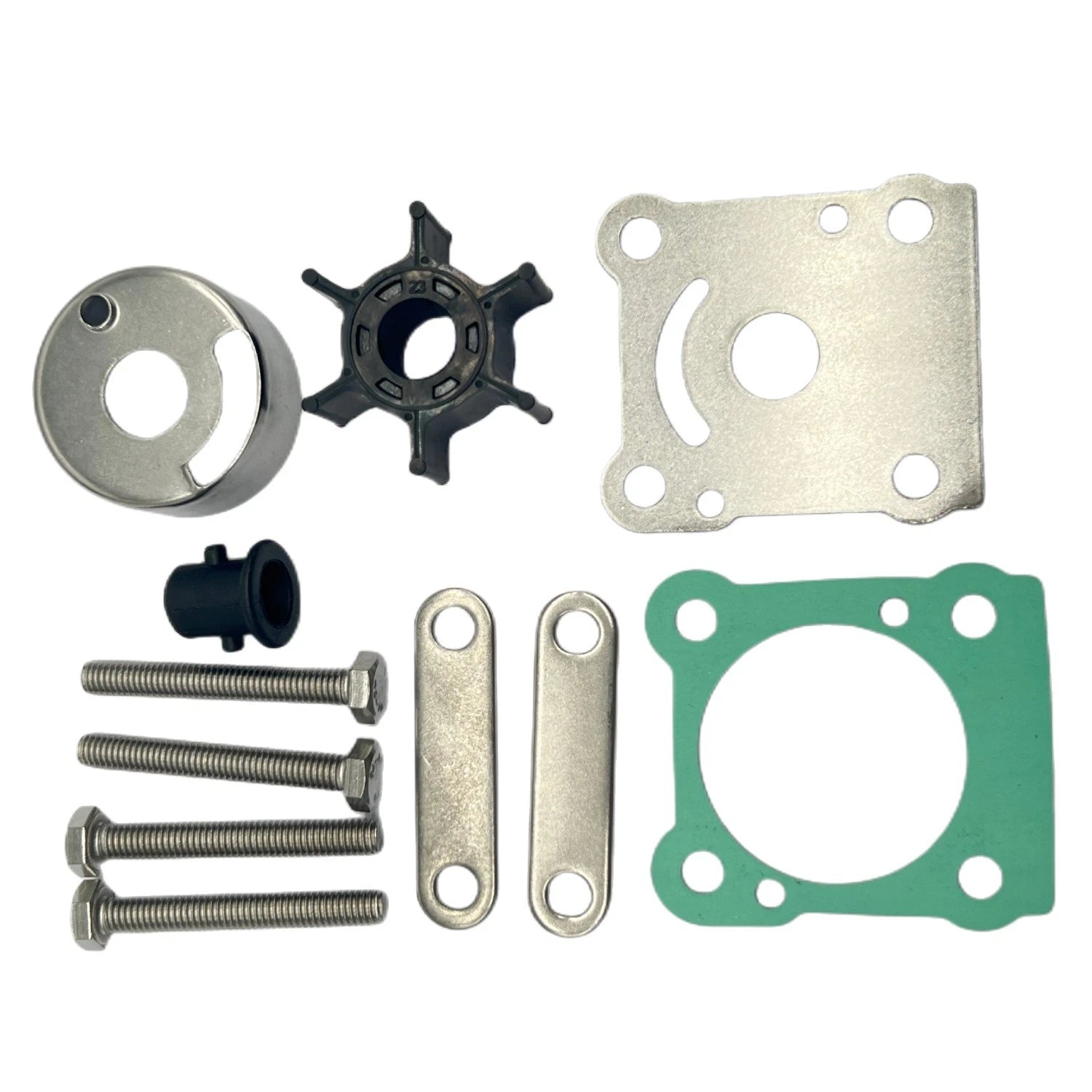 Water Pump Impeller Kit for Mercury Mariner 6 8 HP Outboards (47-11590M, 11656M)