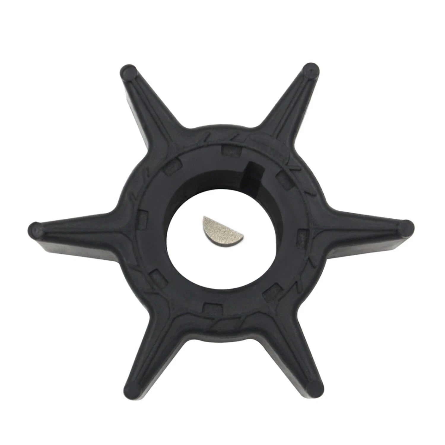 Water Pump Impeller & Key for Yamaha 25 30 40 50 HP (1990–2023) 6H4-44352-02