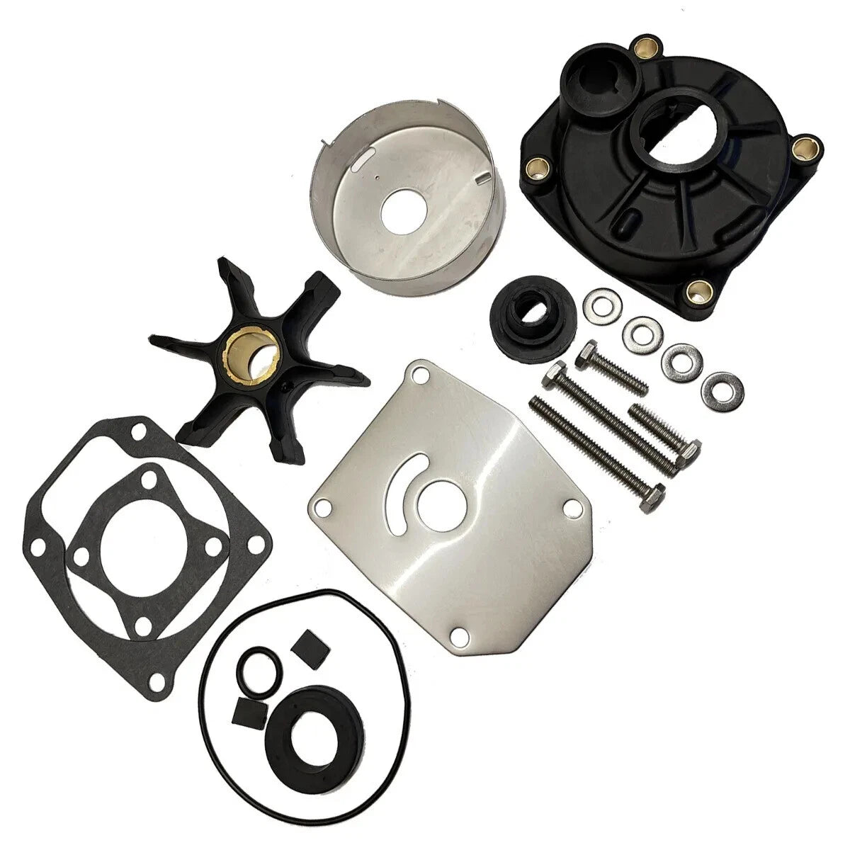 Water Pump Impeller Rebuild Kit for Johnson Evinrude 40-55 HP (5000308, 438545)
