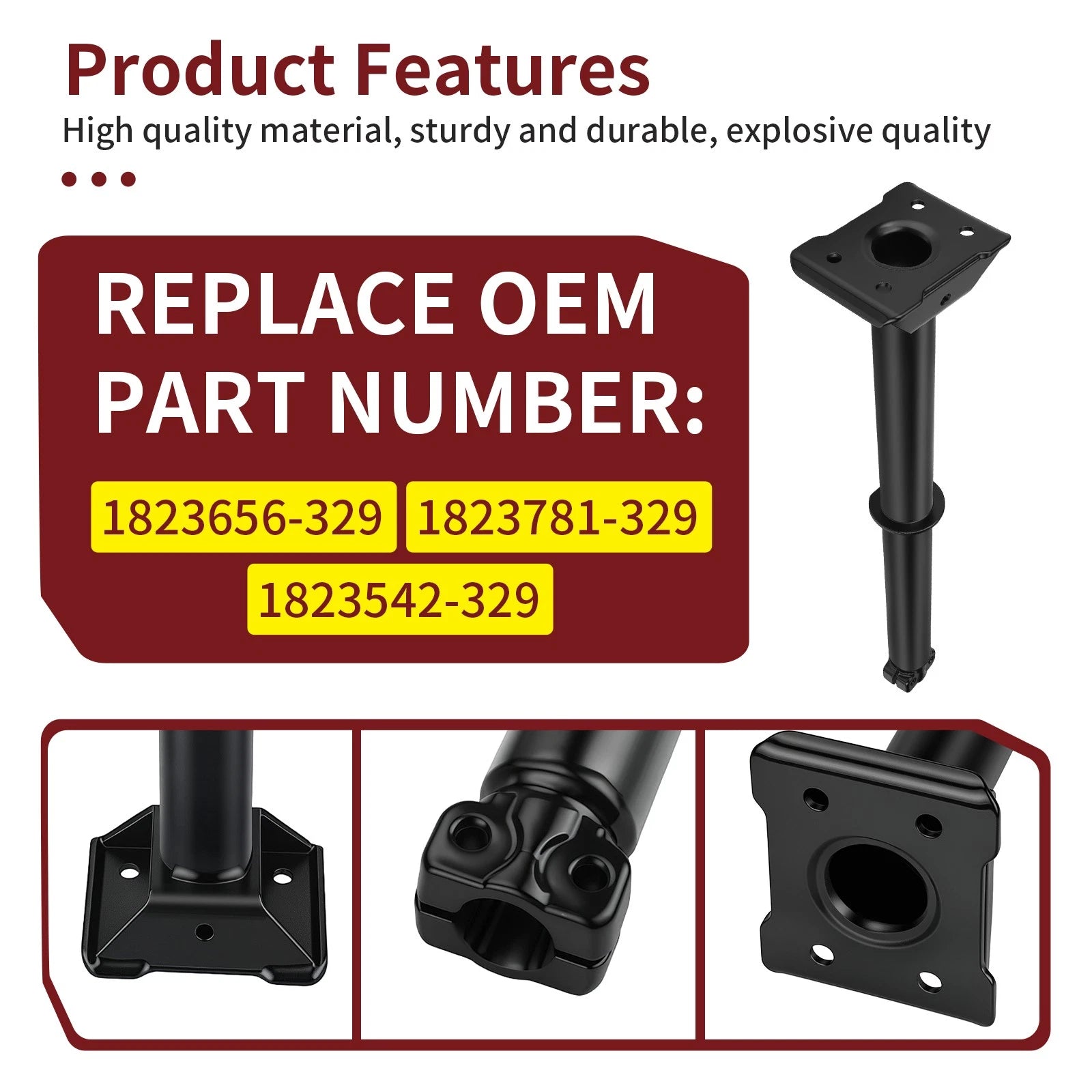 Steering Post Shaft Stem for Polaris Sportsman Scrambler XP 850 1000 (2013–2020) 1823656-329