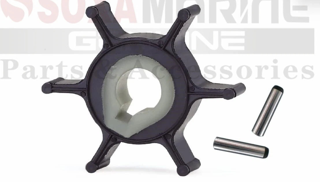 5pcs Water Pump Impeller with Key for Yamaha Outboard Motor (646-44352-01)