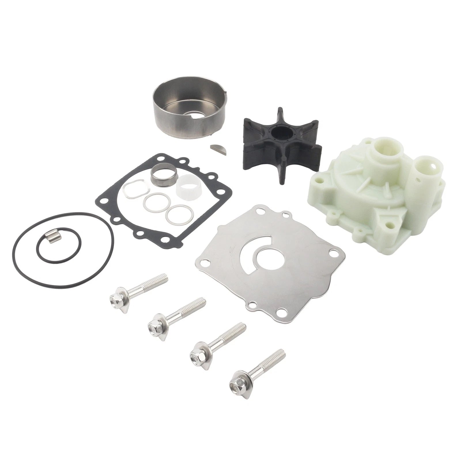 Water Pump Repair Kit for Yamaha 4-Str 75 90 115 HP Outboard Motor