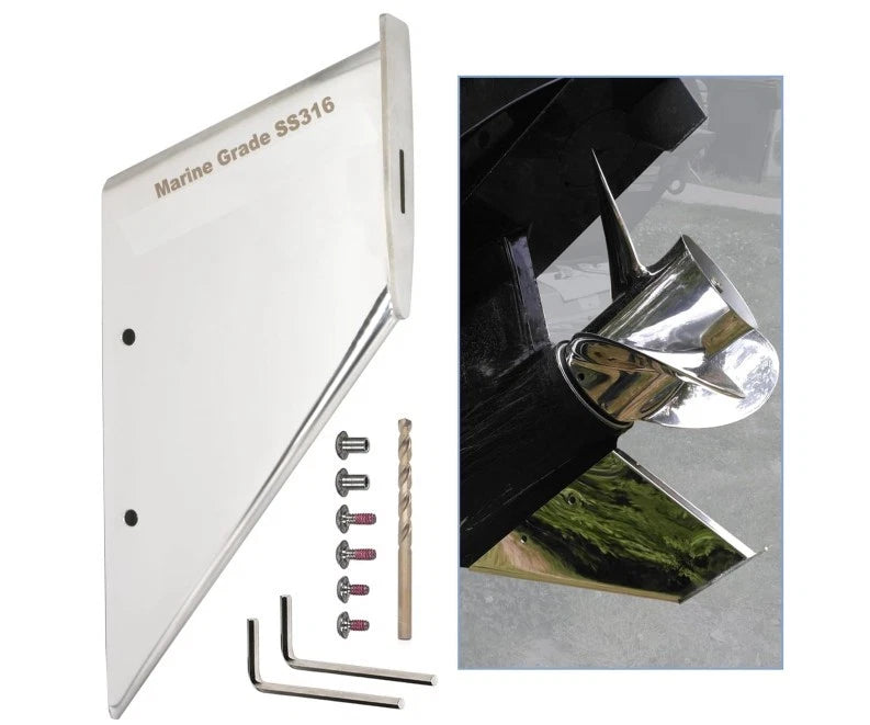 Lower Skeg Replacement Protector Guards Repair Kit for Evinrude/Johnson 90-140 HP