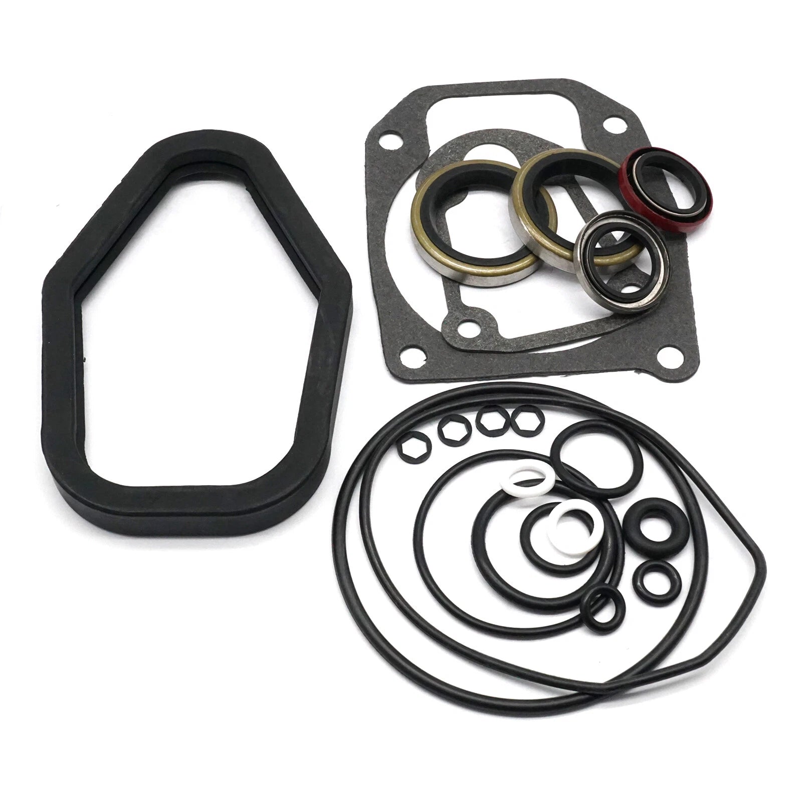 Gearcase Seal Kit for Johnson Evinrude OMC 3 Cyl (Repl 0396349, 396349, Sierra 18-2660)