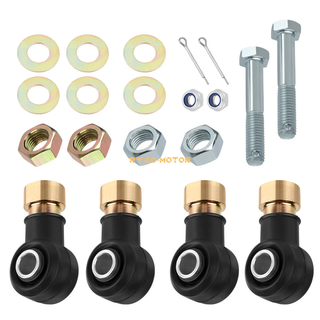 Tie Rod End Kit for Polaris Scrambler 400 500 2x4 4x4 (1997–2012)