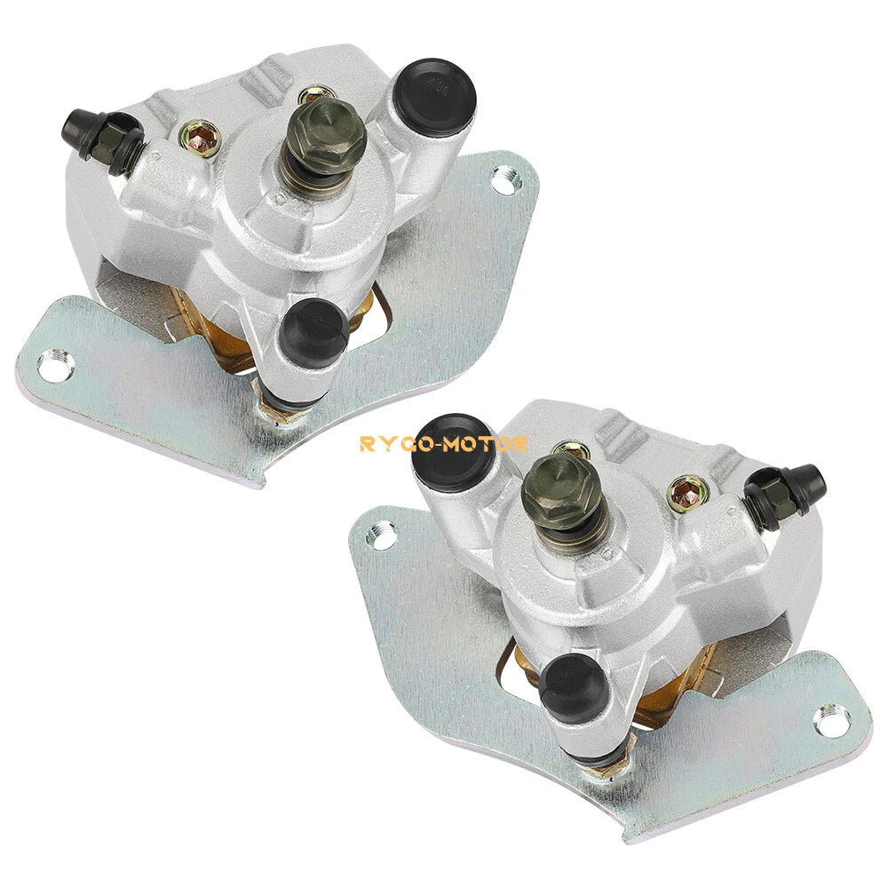 Set of 2 Brake Calipers W/Pads for Honda (45150-HP5-601, 45250-HP5-601)
