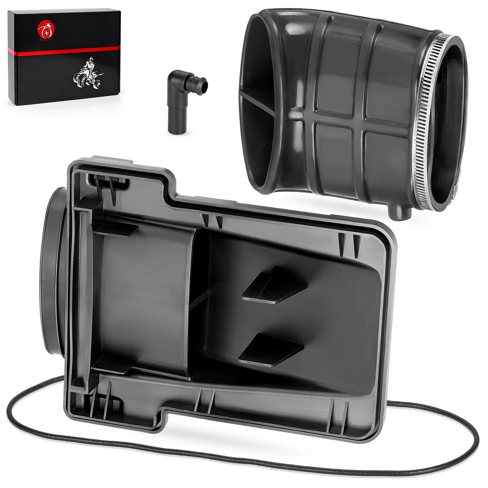 Airbox Lid Cover & Duct with Elbow Pipe for Yamaha Raptor 660R (2001–2005)