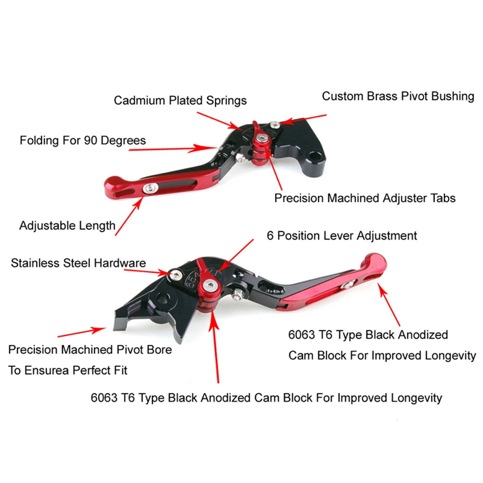Adjustable Clutch Brake Lever for Honda CBR500R/CB500F (2019–2021), CBR300R (2019–2025) T9