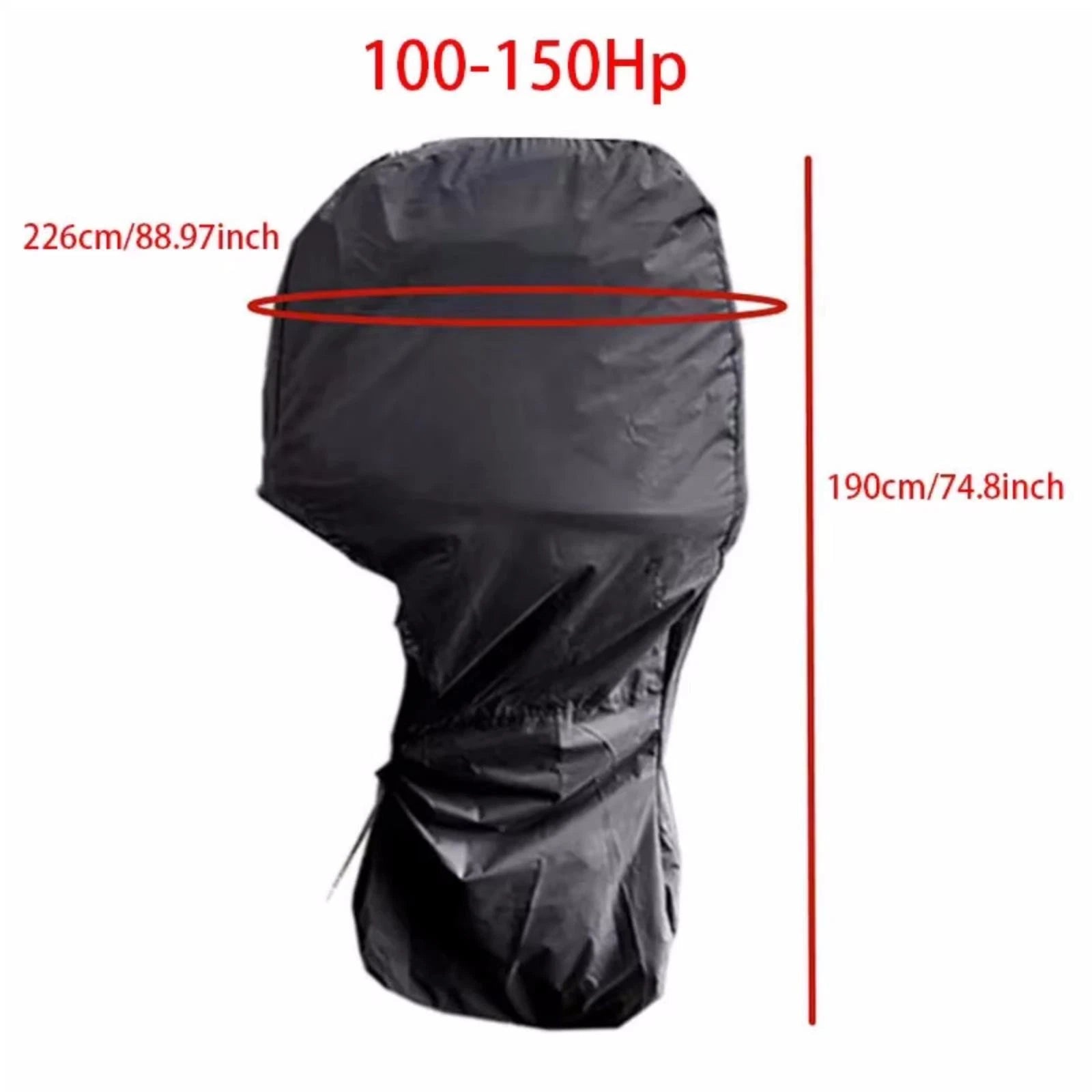 Outboard Engine Cover for Boat 100-150 HP (Heavy Duty)