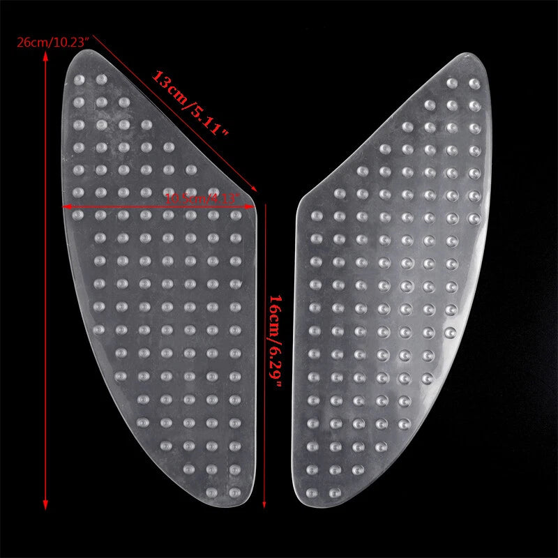 Tank Traction Pad Side Gas Knee Grip Protector for Kawasaki ZX6R ZX10R (2006–2023)