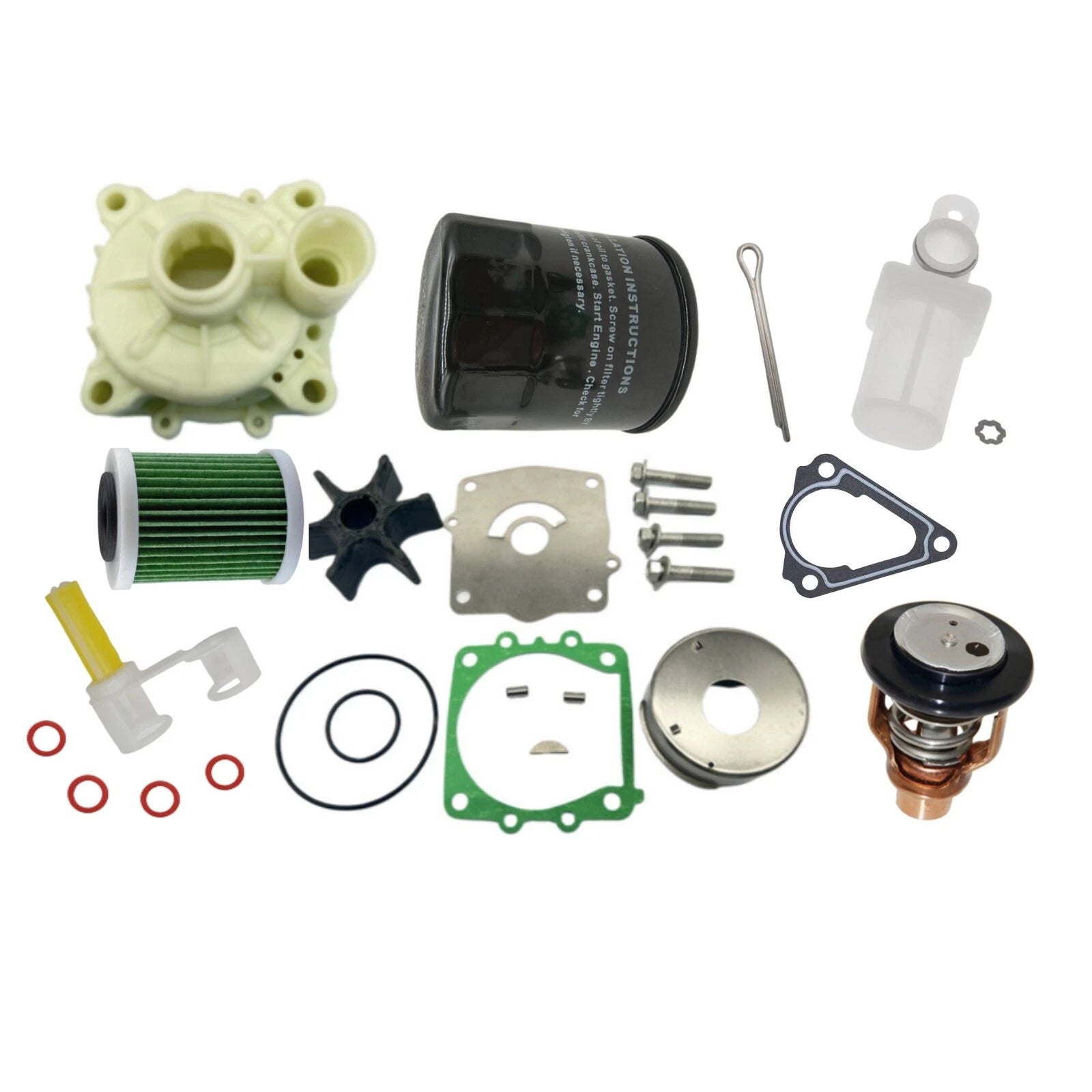 Outboard Maintenance Kit for Yamaha F150G F175A F175C F200F F200G (2004–2023)