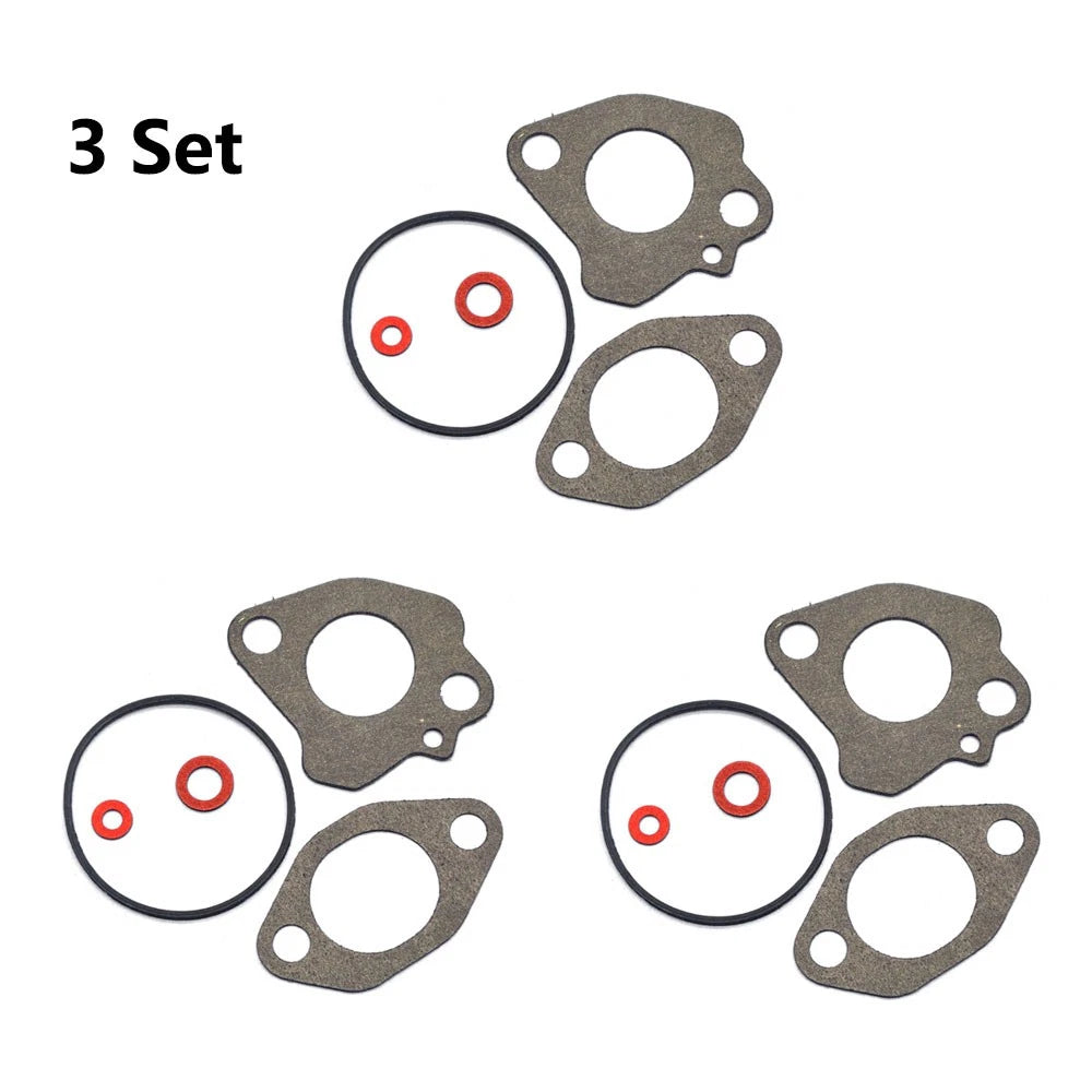 Set of 3 Carburetor Gasket Repair Parts for Subaru Robin EX13 EX130 EX17 EX30