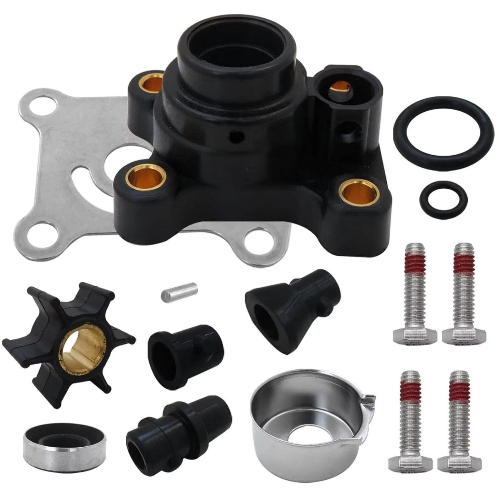 Impeller Water Pump Repair Kit for Johnson/Evinrude (9.9hp & 15hp) 394711