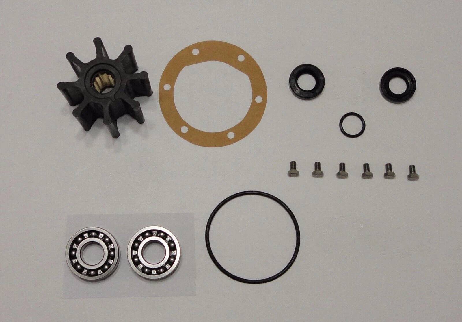 Water Pump Service Kit with Impeller for Volvo Penta D30-44 (RPLS: 877373, 21951356)