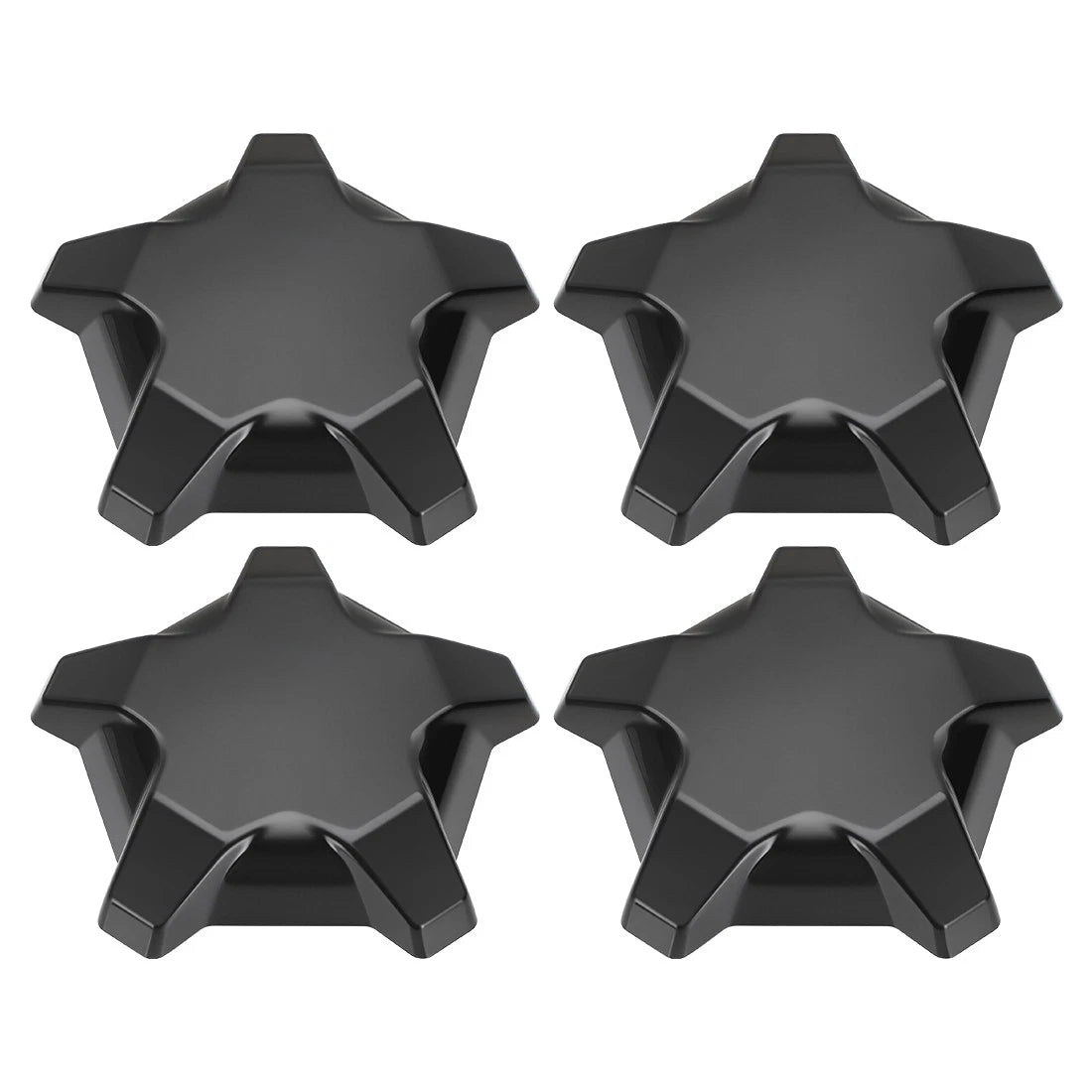Set of 4 Wheel Rim Caps for Polaris RZR Turbo R 4 / RZR Pro R 4 (2022–2024)