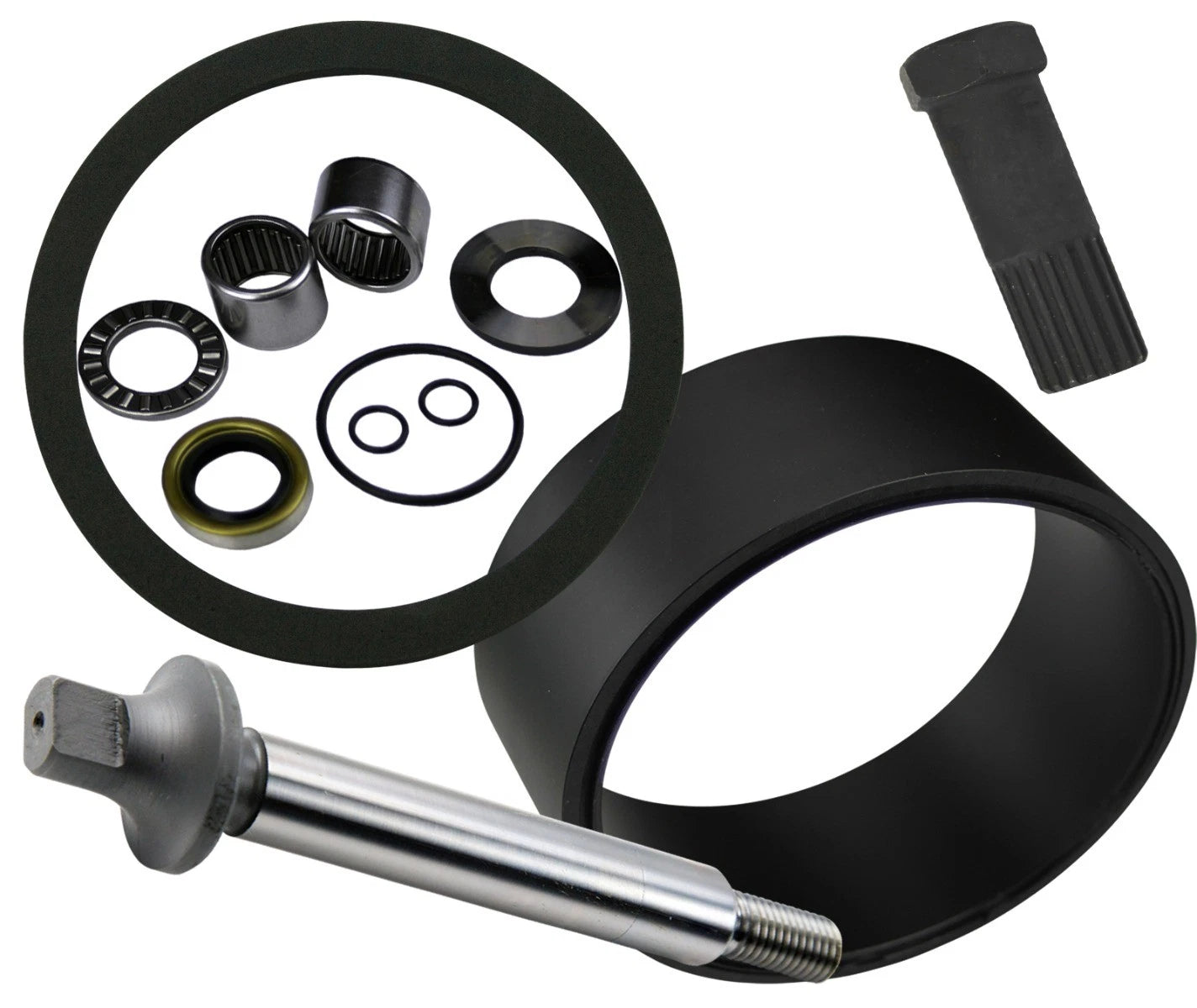 Jet Pump Rebuild Kit with Wear Ring Shaft & Tool for SeaDoo GTX RFI (1998–2002) & GSX RFI (1999–2000)