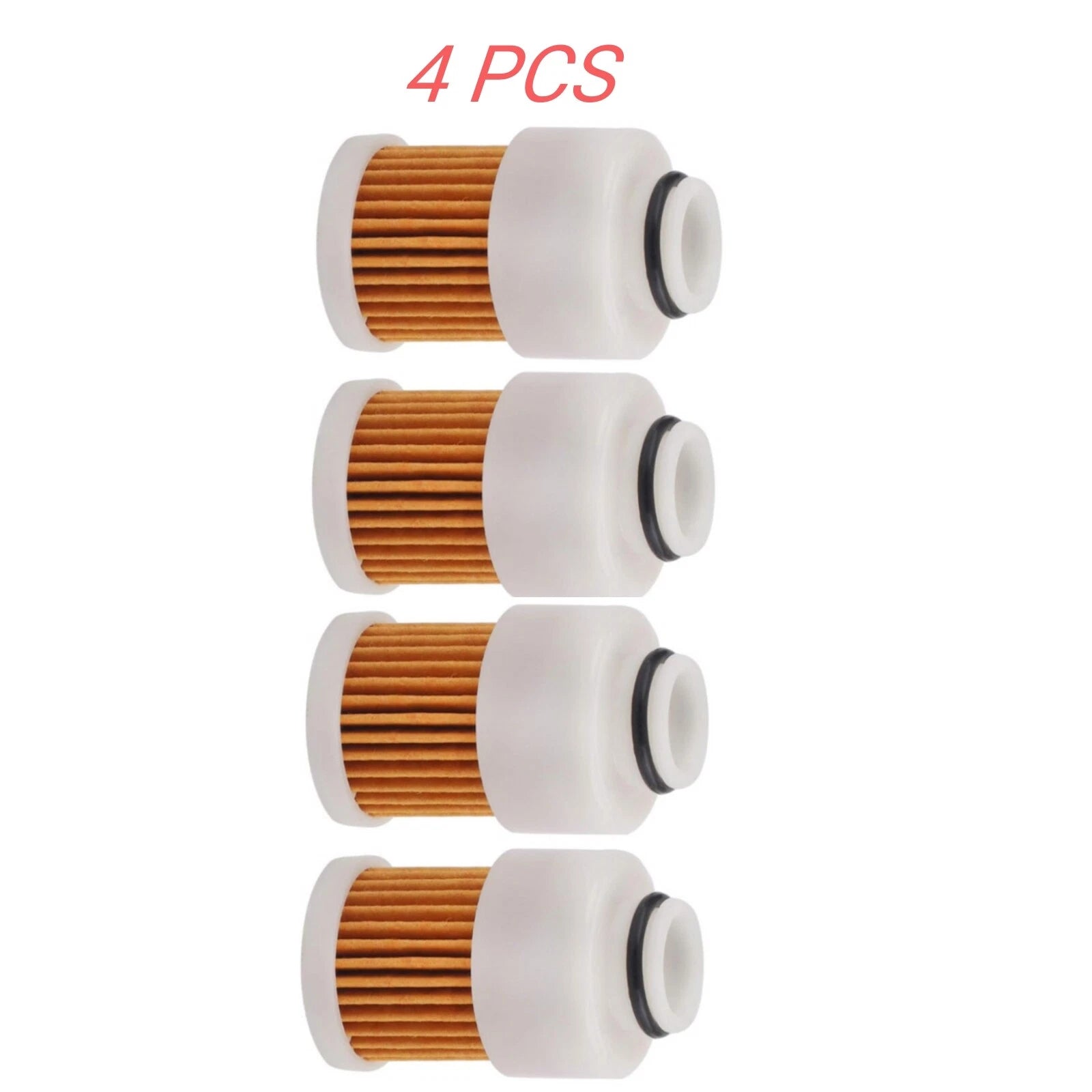 Set of 4 Fuel Filters for Mercury 75-115HP 4Str Outboard (881540, 68V-24563-00, 18-7979)