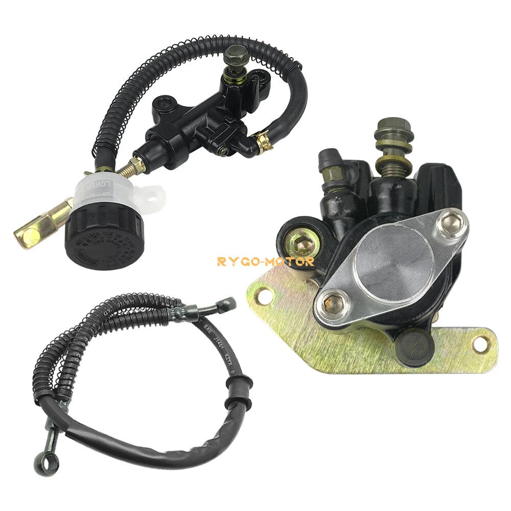 Rear Brake Caliper & Master Cylinder Hose for Yamaha Banshee 350 (1987–2006)