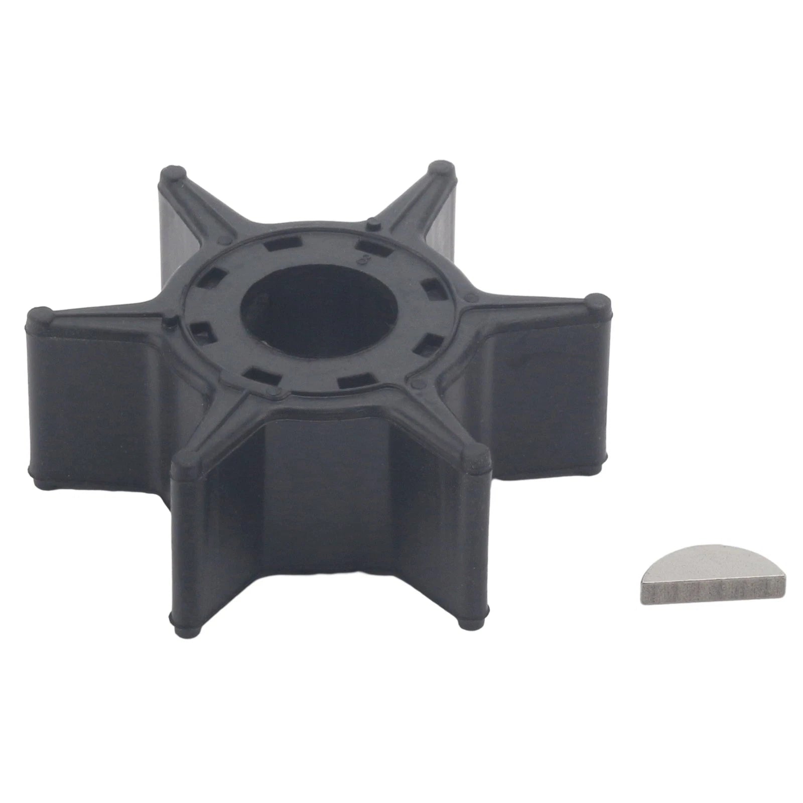 Water Pump Impeller w/ Key for Yamaha Outboard 20 25 HP (1990–2023) 6L2-44352 9-45613