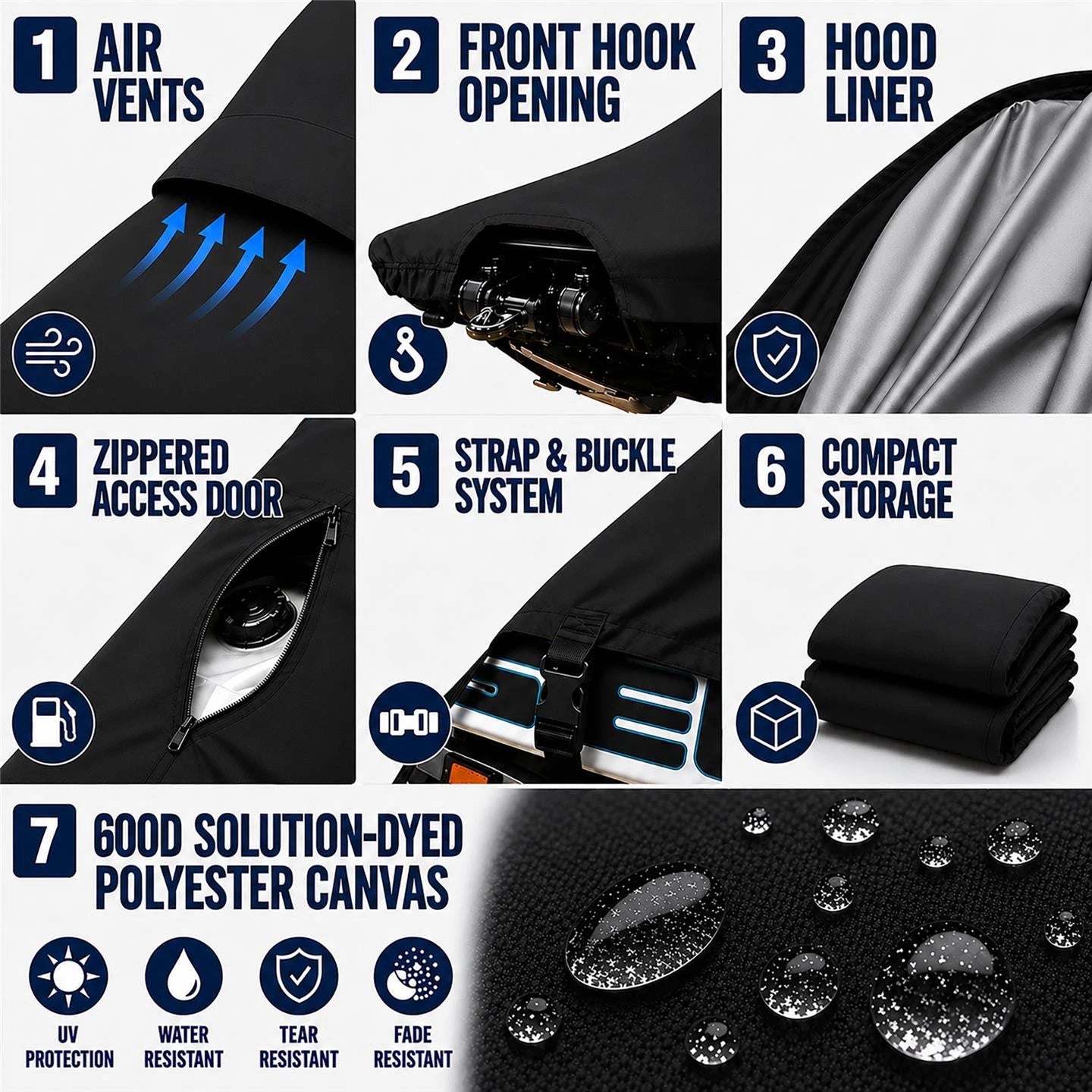 Jet Ski Cover for Sea-Doo RXT (2005–2008)