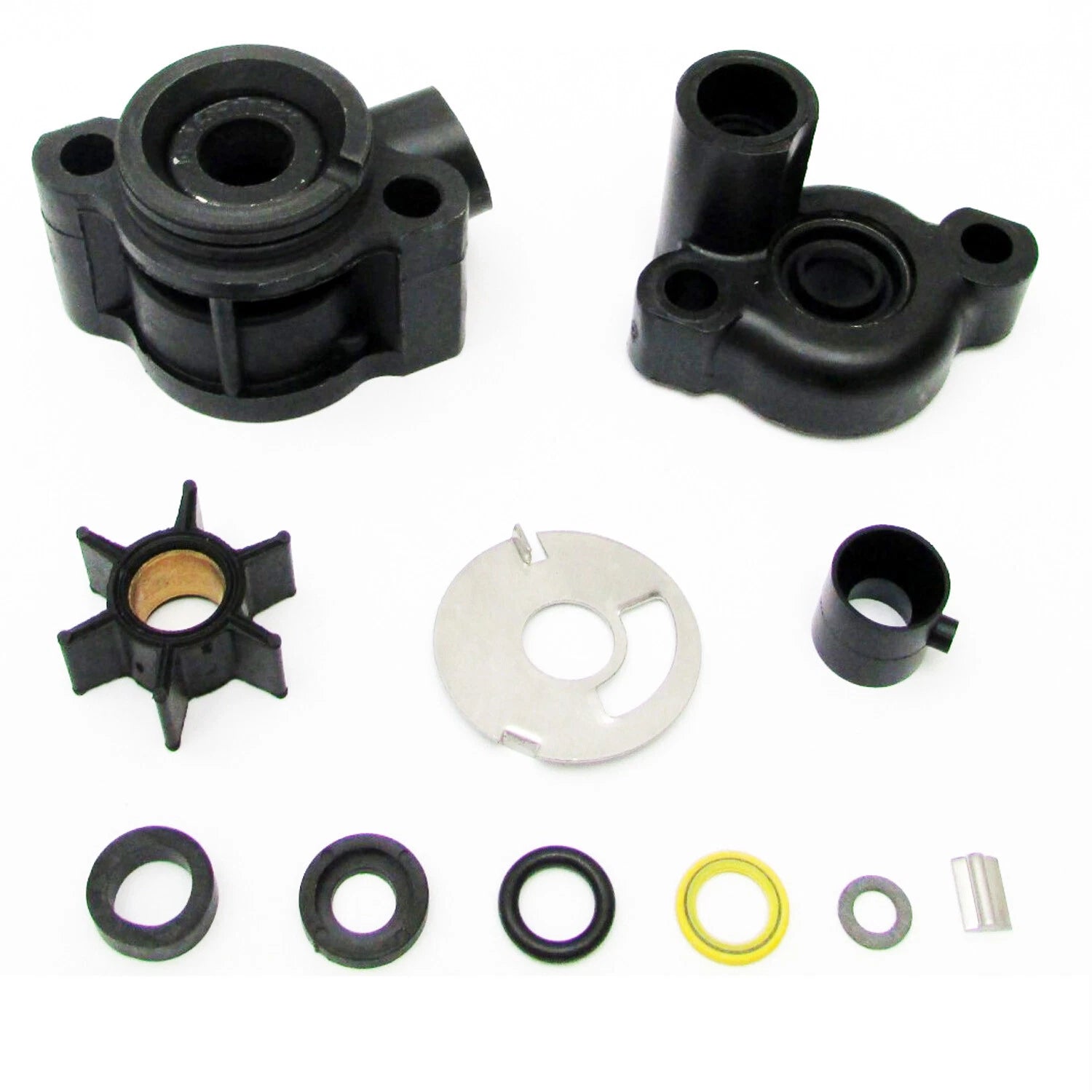 Water Pump Impeller Kit for Mercury 4-9.8 hp & Model 110 (46-92970A5, 89980Q1)