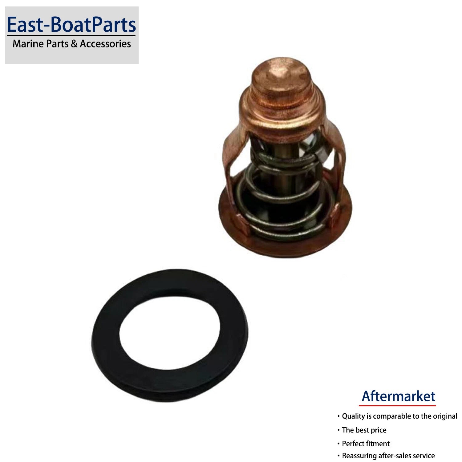 Thermostat 160°F for Suzuki 70-300 HP Outboards (1970–2023) 17670-90J11 17670-90J10