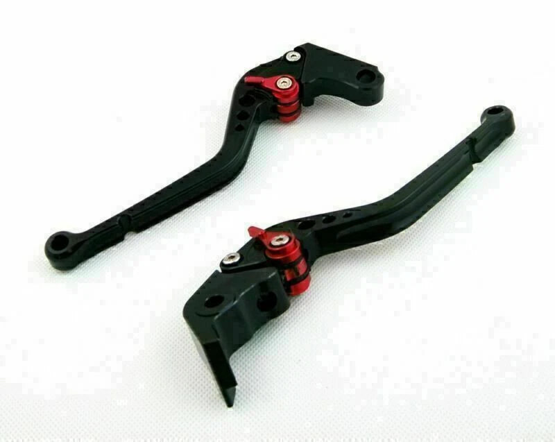 Long Brake Clutch Levers for Suzuki Hayabusa GSXR1300 (2008–2014) Black T9