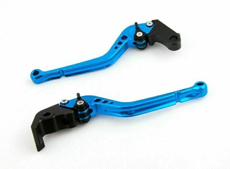 Long Brake Clutch Levers for Ducati 999 1098 1198 848 S4RS Aprilia RSV (2003–2015) Blue