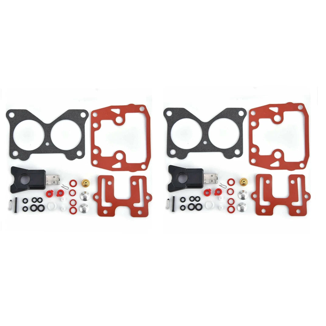 2X Carburetor Rebuild Kit for Johnson Evinrude V4 (85-140 HP)