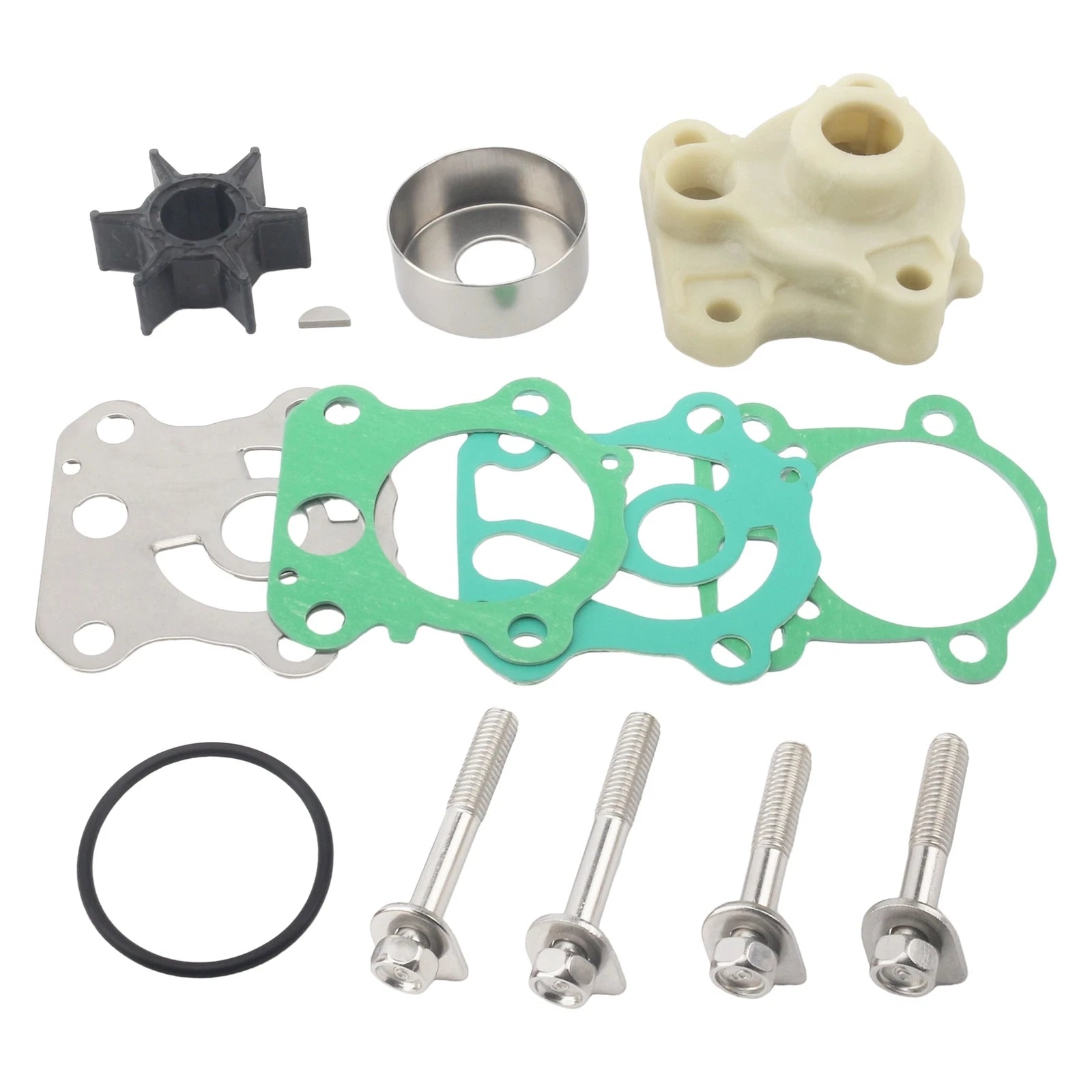 Water Pump Repair Kit for Yamaha Outboard (6K5-W0078-01, 6H3-W007800)
