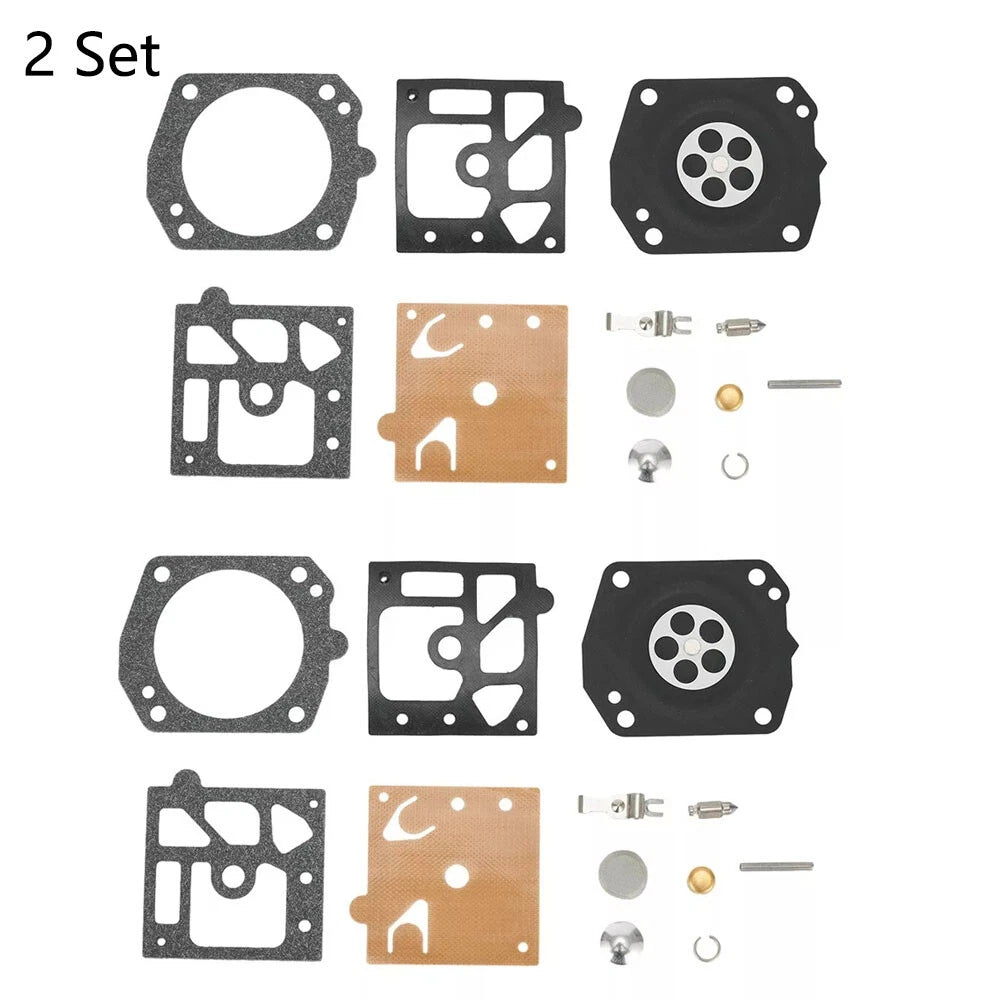 Set of 2 Carburetor Repair Gasket Diaphragm Kit for Walbro K22-HDA Chainsaw