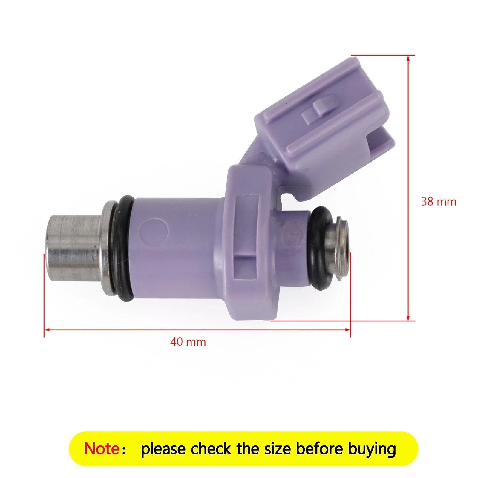 6PCS Fuel Injectors 6P2-13761-10-00 for Yamaha 250 Outboard (T9)