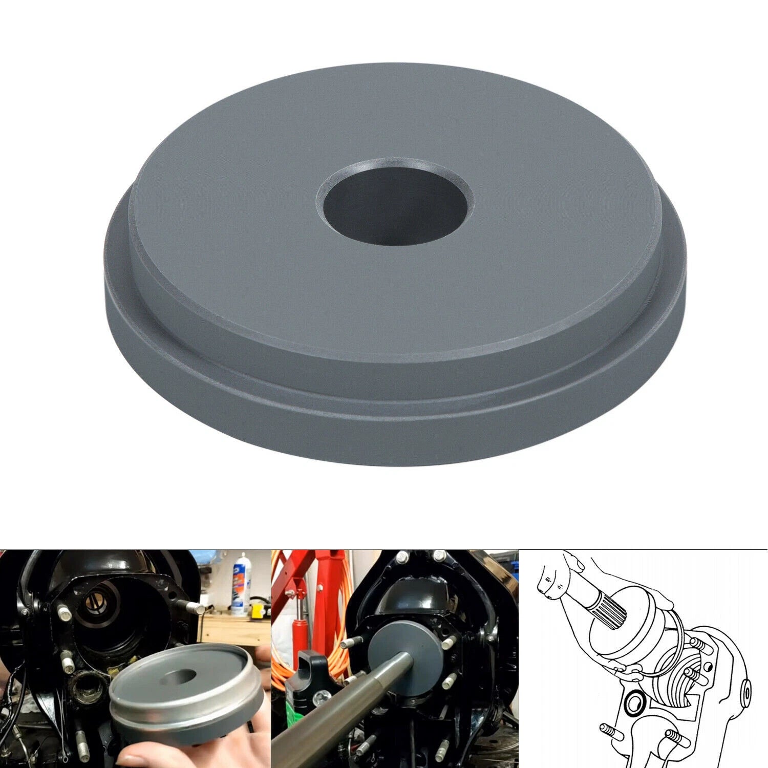 Bellow Retainer Ring Install Tool for Mercruiser Alpha One Gen Two (1991–1991)