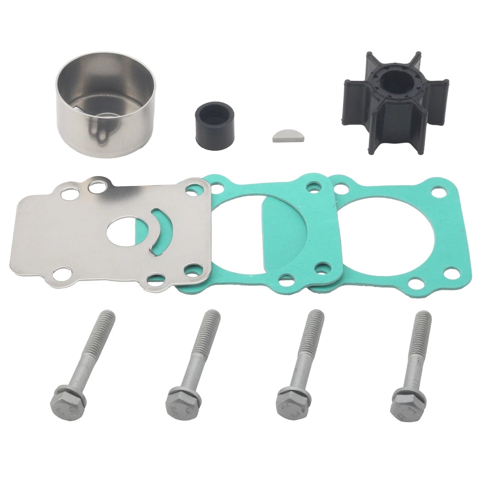 Water Pump Impeller Repair Kit for Yamaha Outboard (682-W0078-A2, 682W007800)