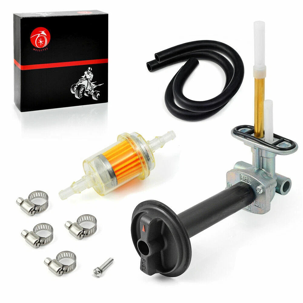 Fuel Valve Petcock Lever Screw for Kawasaki Prairie 400 (1999–2002)