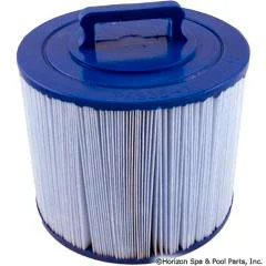 Spa Filter Cartridge 40sqft | 2″ MPT Bottom | 7″ Height 6″ Width | 3oz Microban
