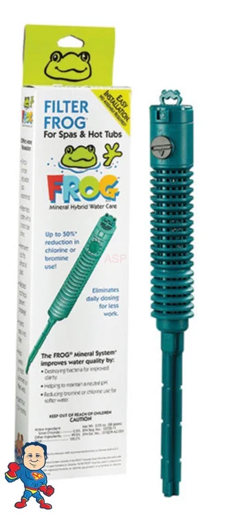 Spa Frog Filter Frog Mineral Sanitizer Cartridge – 4 Month Duration for Hot Tubs up to 600 Gallons