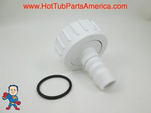 Spa Pump Union 1″ FTB x 3/4″ Barb with O-Ring – Waterway Tiny Might Compatible