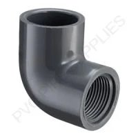 6″ Schedule 80 PVC 90 Deg Elbow Socket x FPT, 807-060