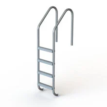 Spectrum 4-Step 27″ Stainless Steel Standard Pool and Spa Ladder – 35133-27-.065